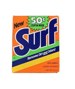 Vintage Surf Laundry Detergent 6.2 Oz Sample Box NOS Sealed  - £19.67 GBP