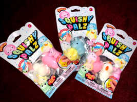&quot;Crush Petz&quot; Jiggly Pals Squishy Lot Of 3 Pack New - £11.77 GBP