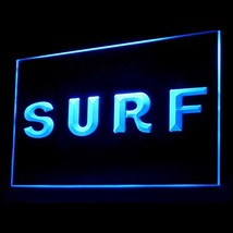 230054B Surf Seaside Waves Experts Island Surfboard Fin Hawaii LED Light Sign - £17.57 GBP