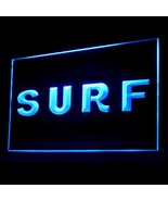 230054B Surf Seaside Waves Experts Island Surfboard Fin Hawaii LED Light... - £17.29 GBP