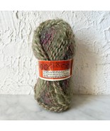 Unger Spectrum Bulky Wool/Acrylic Yarn - 1 Skein Color Green-Pink-Tan #75E - $9.26 CAD