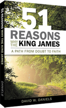 51 Reasons Why The King James: | David W Daniels | Chick Publications - £8.87 GBP
