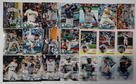2018 Topps Update Seattle Mariners Master Team Set 21 Baseball Cards W/ Inserts - £6.99 GBP