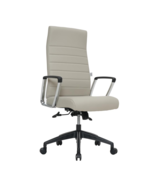 Hilton High Back Leather Executive Office Chair Tan - $489.68