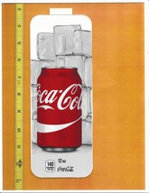 Coke Chameleon Size Coca Cola 12 oz CAN Soda Vending Machine Flavor Strip - £2.34 GBP