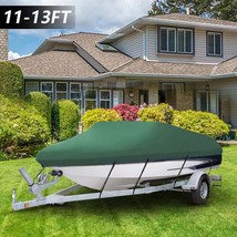 Boat Cover Trailerable Fishing V-Hull Rain Dust Resistant Waterproof Heavy Duty - $54.99