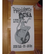 Presidents of the United States of America Signed Poster Numbered NYC Au... - €153,60 EUR