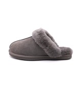 Helsinki Lambskin Slippers – Soft Suede, Cozy Fur Trim, Warm & Breathable Winter - $65.99
