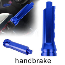 Universal Blue Aluminum Car Handle Handbrake Sleeve Cover - £10.10 GBP