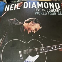 Neil Diamond Live In Concert World Tour &#39;08 Souvenir Program - $19.79