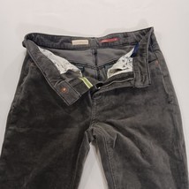 Anthropologie Pilcro Womens Black Cotton High Rise Skinny Corduroy Pants (27×25) image 13