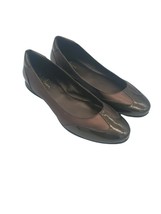 Cole Haan Slip On Shoes 10B Womens Metallic Brown Round Toe Casual - £23.42 GBP