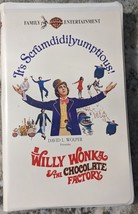 Willy Wonka and the Chocolate Factory (VHS, 1994, Clamshell) Great condition - £6.26 GBP