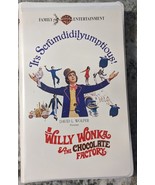 Willy Wonka and the Chocolate Factory (VHS, 1994, Clamshell) Great condi... - £6.25 GBP