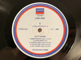 Rolling Stones Let It Bleed LP Vinyl London Records ‎Japan L20P1009 EX/EX - £71.05 GBP