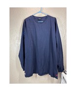 Ariat Work FR Shirt Mens Navy Blue Long Sleeve Crew Tee Cat 2 Size 3XL - $818.55 MXN
