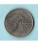 2007 D Idaho State Quarter - Circulated - About XF - $1.75
