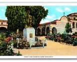 Serra Monument Mission San Juan Capistrano California CA UNP WB Postcard... - £2.29 GBP