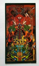 Big Guns Pinball Machine Postcard 1987 Original Promo Game Card Artwork - £13.30 GBP