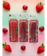 Lip Smacker Lip Balm, Strawberry and Cherry, 0.14 oz ☆THEEE STICKS☆ - $13.85