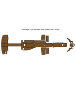 2009 Regal 2700 Swim Platform Cockpit Pad Boat EVA Foam Faux Teak Deck F... - $1,233.63 CAD