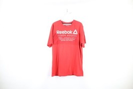 Reebok Crossfit Mens Medium Faded Spell Out Double Sided Training Gym T-Shirt - £19.74 GBP