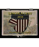 2010 Lincoln 2x3 Snap Lock Coin Holder Display, Preserving the Union, 3 ... - £7.04 GBP