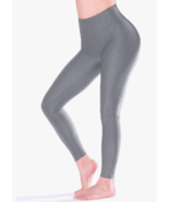 Women&#39;s High Waist Butt Yoga Pants Lifting Leggings Scrunch Ruched Size ... - $13.70 CAD