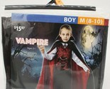 NIP New Boys Vampire Costume Medium 8-10 - £15.85 GBP