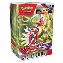 Nintendo Pokemon Scarlet and Violet Build And Battle Kit Box Trading Car... - $24.95