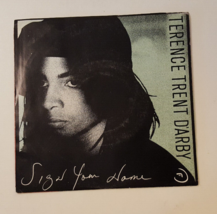 Terence Trent D&#39;arby Sign Your Name 7&quot; Vinyl 1987 Columbia 38-07911 w/ P/S - $16.12