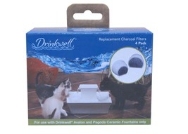 Drinkwell Single Cell Charcoal Replacement Filters for Avalon &amp; Pagoda Ceramic F - £14.20 GBP