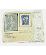 Creative Circle Embroidery Kit 1434 Pink Iris Floral 8&quot;x10&quot; - €20,04 EUR