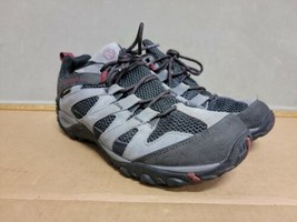 Merrell shoes mens size 8.5 Gray Lace Up Hiking Walking Gently Used  - £35.03 GBP