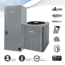 Everwell 1.5-5 Ton AC Ducted Central Split Air Conditioner Heat Pump 14.... - £1,656.63 GBP+