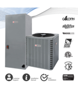 Everwell 1.5-5 Ton AC Ducted Central Split Air Conditioner Heat Pump 14.... - £1,653.21 GBP+