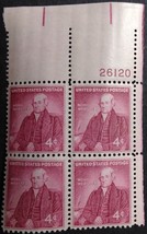 Noah Webster Set of Four Unused US Postage Stamps - £1.59 GBP