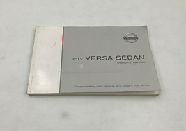 2012 Nissan Versa Owners Manual Handbook OEM H02B41009 - £19.37 GBP