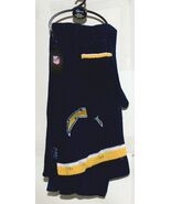 Los Angeles Chargers Chenille Scarf Glove Gift Set Blue Gold White - €17,35 EUR