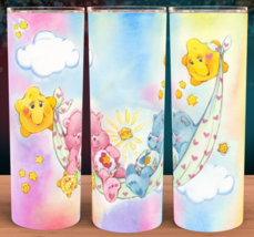 Care Bears 80s Watercolor Gradient Cup Mug  Tumbler 20oz - £15.94 GBP