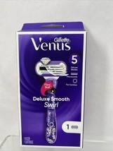 Gillette Venus Deluxe Smooth Swirl Five Blade Razor 1 Cartridge COMBINE SHIP!! - $6.99