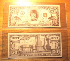 (1) Playboy Casino Fun Nite $50. Bill -Bunny Money-Atlantic City,New Jer... - £19.91 GBP