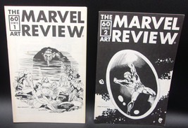 The Marvel Art Review #1 & 2 Two 1976 Issues Howard The Duck; Superhero Comics - £35.85 GBP