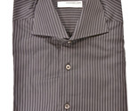 POGGIANTI 1958 Mens Long Sleeve Lined Shirt 100% Cotton Multicoloured Si... - $48.58