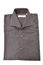 POGGIANTI 1958 Mens Long Sleeve Lined Shirt 100% Cotton Multicoloured Size S - £38.22 GBP