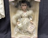 Angelina Collection By Hollylane Porcelain Doll 2004 17&quot; Long - In Origi... - $26.73