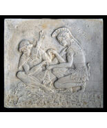 Trojan War Greek Heroes Achilles and Patroclus wall sculpture plaque rep... - €21,48 EUR