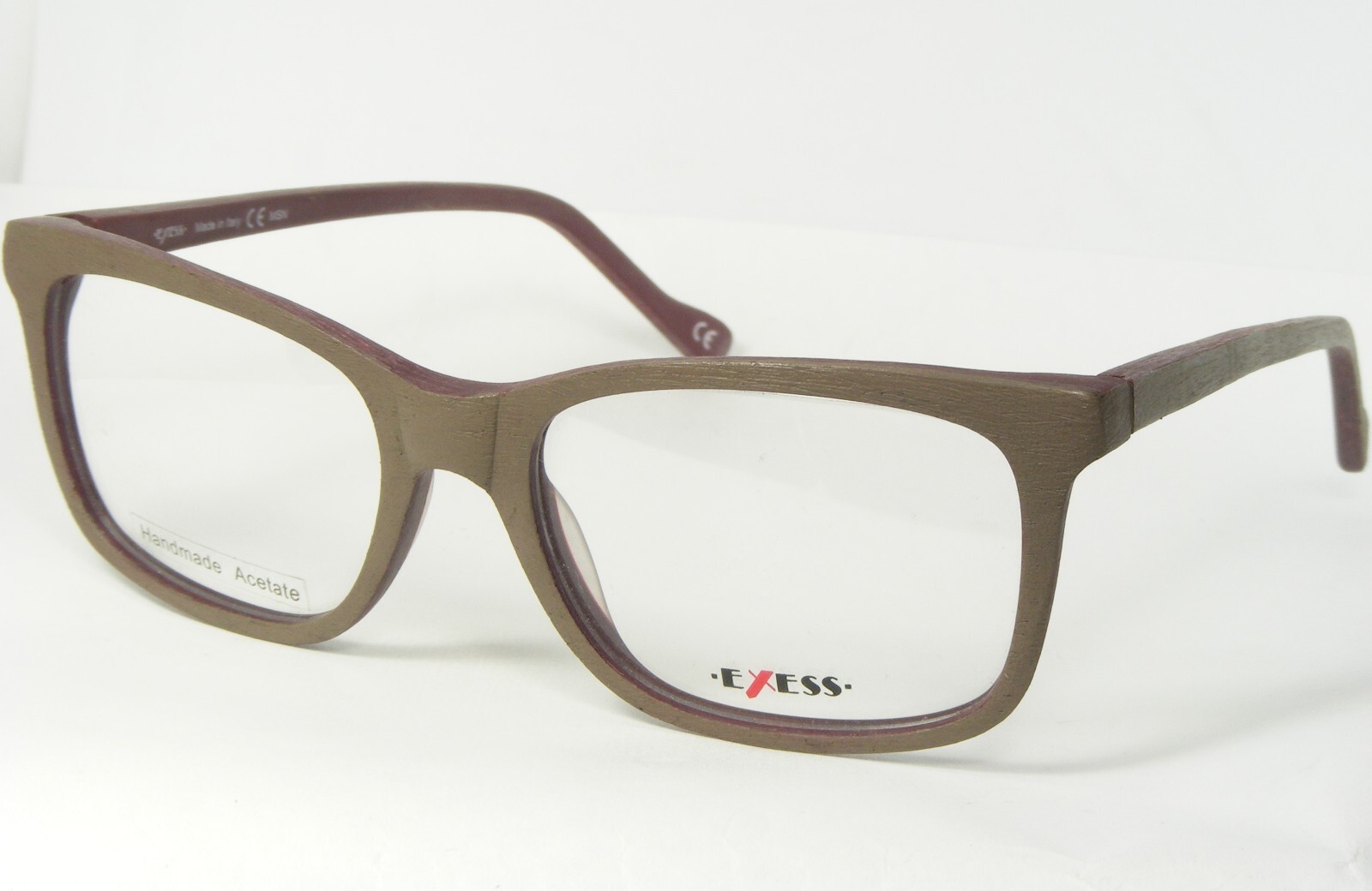 EXESS 71900 A3102 Moca Marrone/Merlot Rosso Unico Vista 53-18-140mm Italy - $86.12