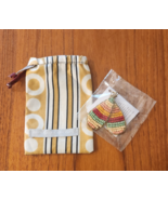 NWT NOONDAY Collection POUCH With TEARDROP Earrings NEW $38 - $18.76
