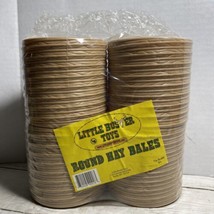 Little Buster Round Hay Bales 1/16 Scale  4 Ct New Sealed - $19.79